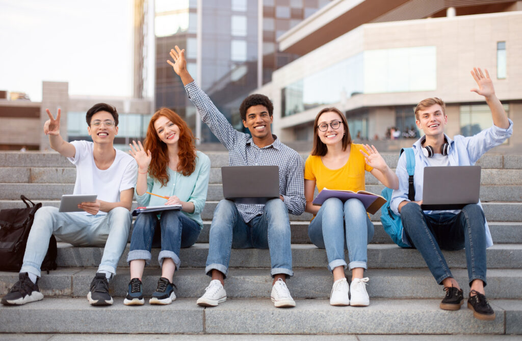 Youth + Senior Connections Program. Student participants. 